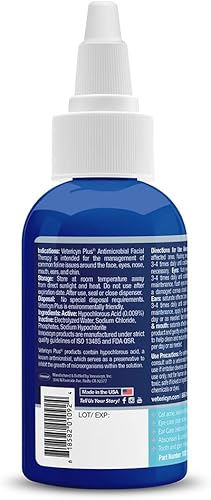 Miniatura 4 de Vetericyn Más terapia facial felina Ayuda curativa no tóxica y reparación de la piel para el acné de gato llagas en la boca cortes y ojos y orejas