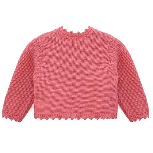Image of Lilax Baby Girls' Long Sleeve Shrug, Knit Girls Cardigan, Childrens Bolero