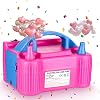 UNIDEAL Elektrische ballonpomp, 600W luchtballonpomp ​met automatische en halfautomatische modi, draagbare dubbele…