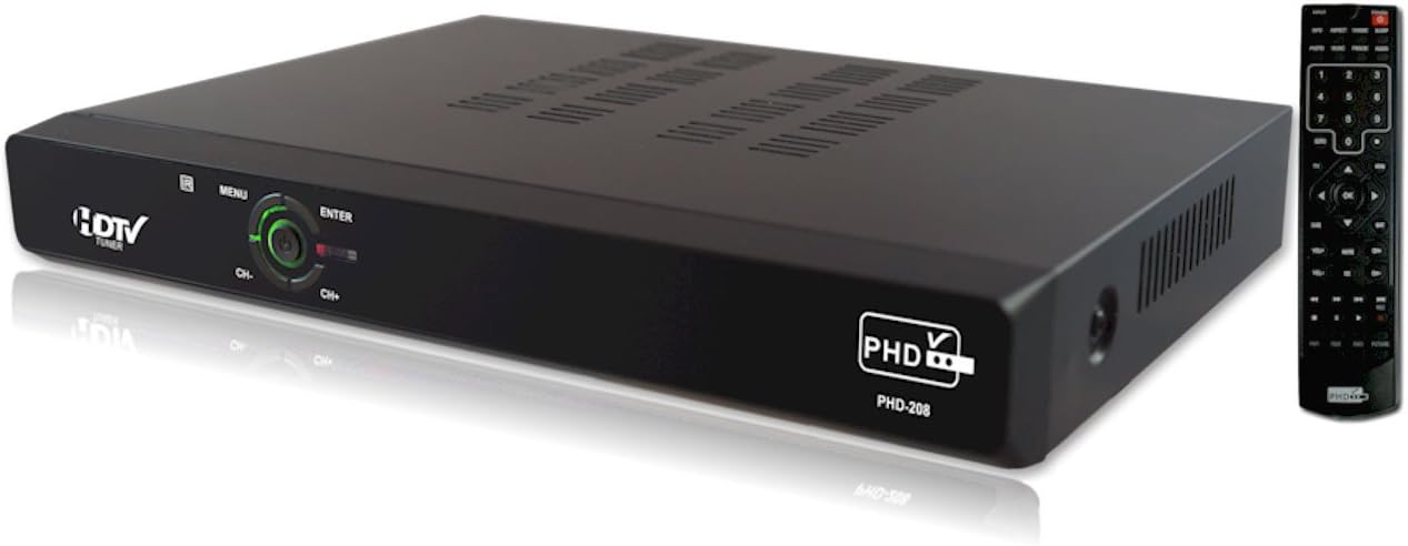 PrimeDTV PHD-208 Full HD 1080p ATSC/QAM/NTSC Digital HDTV Tuner Receiver Box