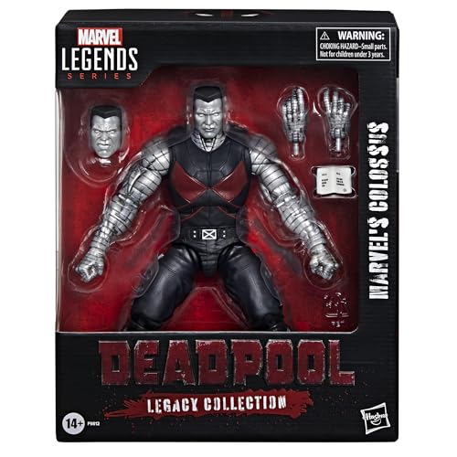 Marvel F9812 Legends Series Colossus, Deadpool Legacy Collection Deluxe Collectible 6 Inch Action Figure thumb #1