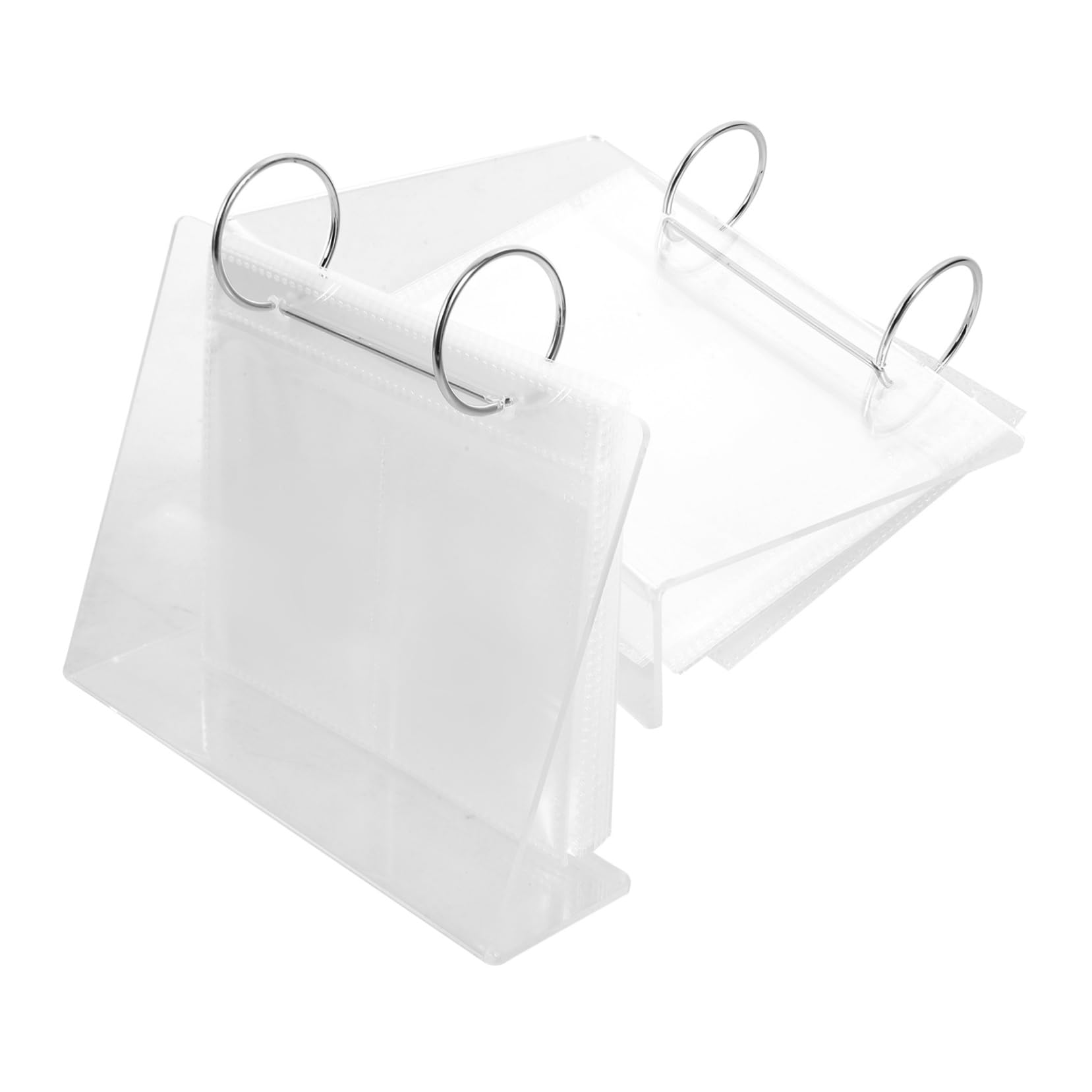 PRETYZOOM Acrylic Photo Book Photo Stand Holder Wide Uses for Wedding Graduation Family