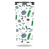 MightySkins Skin Compatible with Ozark Trail 20 oz Tumbler (2017) - Science Cartoon | Protective, Durable, and Unique Vinyl wrap Cover | Easy to Apply, Remove, and Change Styles | Made in The USA