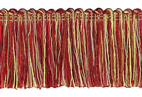 Frange brosse 51mm Veranda pack 4.6m pour réparer et border vos rideaux