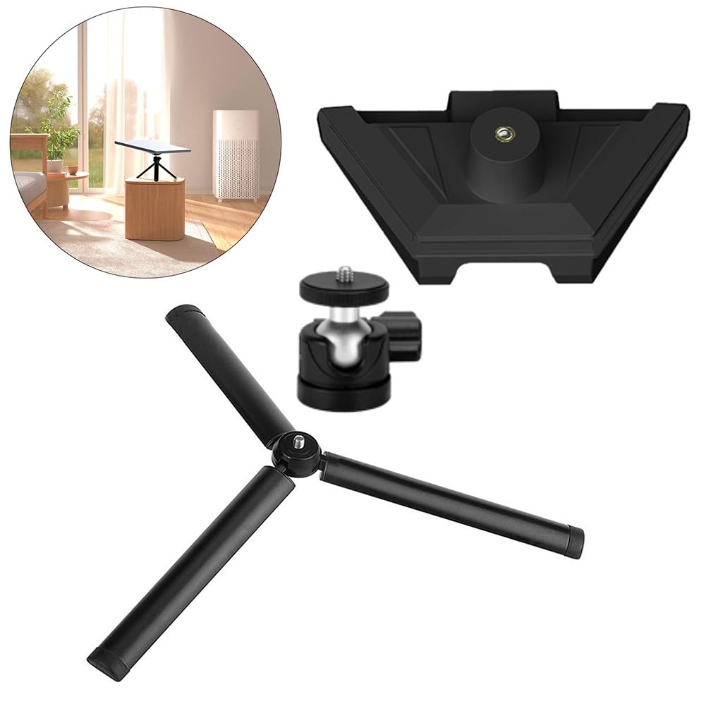 Soporte de trípode ajustable de doble propósito, ideal para usar con Starlink Mini en múltiples escenarios al aire libre