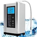 Water Ionizer,Water Purifier Machine,Ph 3.5-10.5 Alkaline Acid Water Machine,Auto-Cleaning,for Kitchen, Dining Room (Silver)
