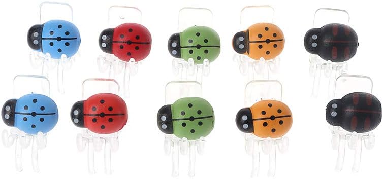 10 Pack Clips Garden Flower Clip Stem