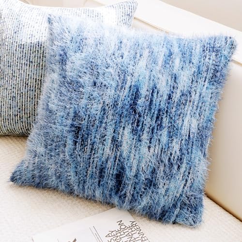 Coussin décoratif pour canapé au design brodé chic 45x45cm