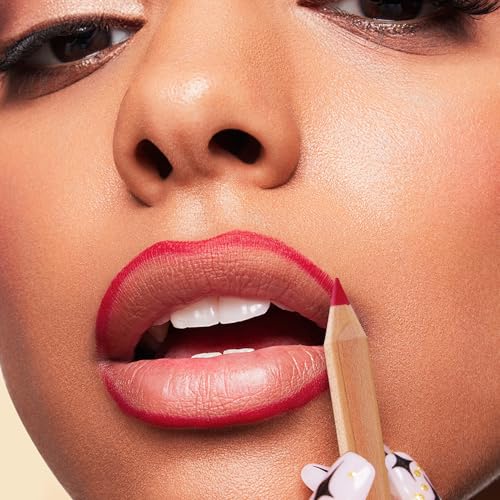 Espoce Lip Liner Set, 12Pcs Oak Brown Pink Red Series Lip Liner, Smooth and High Pigmented Lip Makeup Pencil - Thumbnail 5