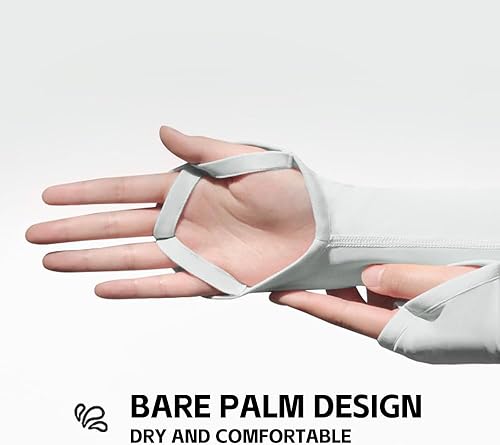 Miniatura 5 de Funda de mano de rendimiento UPF 50+, mangas de compresión para brazos, cubierta de tatuaje, manga de codo de enfriamiento