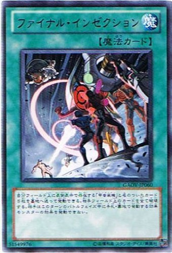 Amazon.co.jp: 遊戯王 GAOV-JP060-R 《ファイナル・インゼクション