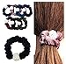 Produktbild 10 STÜCKE Elastische Samt Haargummis Haargummis Seile mit Strass Inlay Ball Pferdeschwanz Halter Haar Bobbles Haarschmuck für Frauen Mädchen Farbe Zufällig