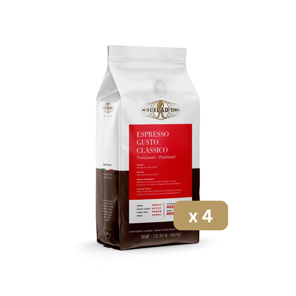 Miscela d'Oro Ekspresowe ziarna Gusto Classico - opakowanie 500g