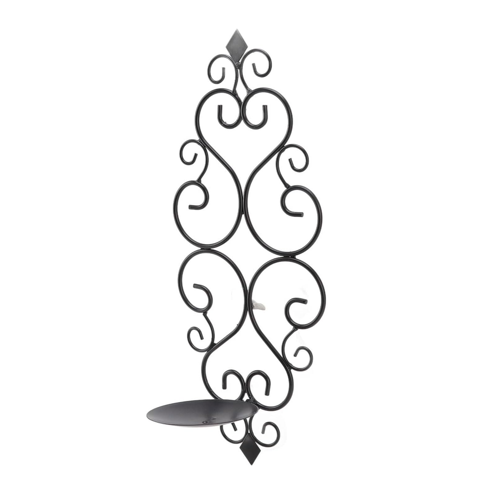 Candle sticks holder candle holders， Wall Mounted Taper Candlestick Holder for Living Rooms Bedroom Hallways Courtyard