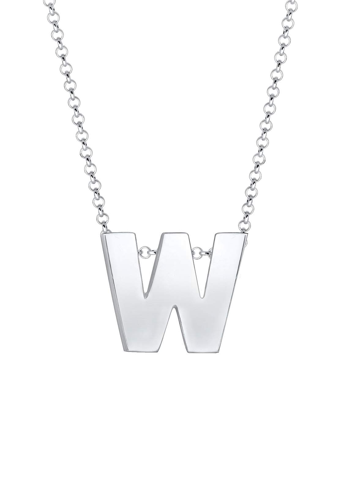 Elli Women's 925 Sterling Silver Pendant Necklace 0108192517_45 - 45cm length