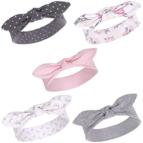 Image of Hudson Baby Cotton and Synthetic Headbands, Size 0-24 Months