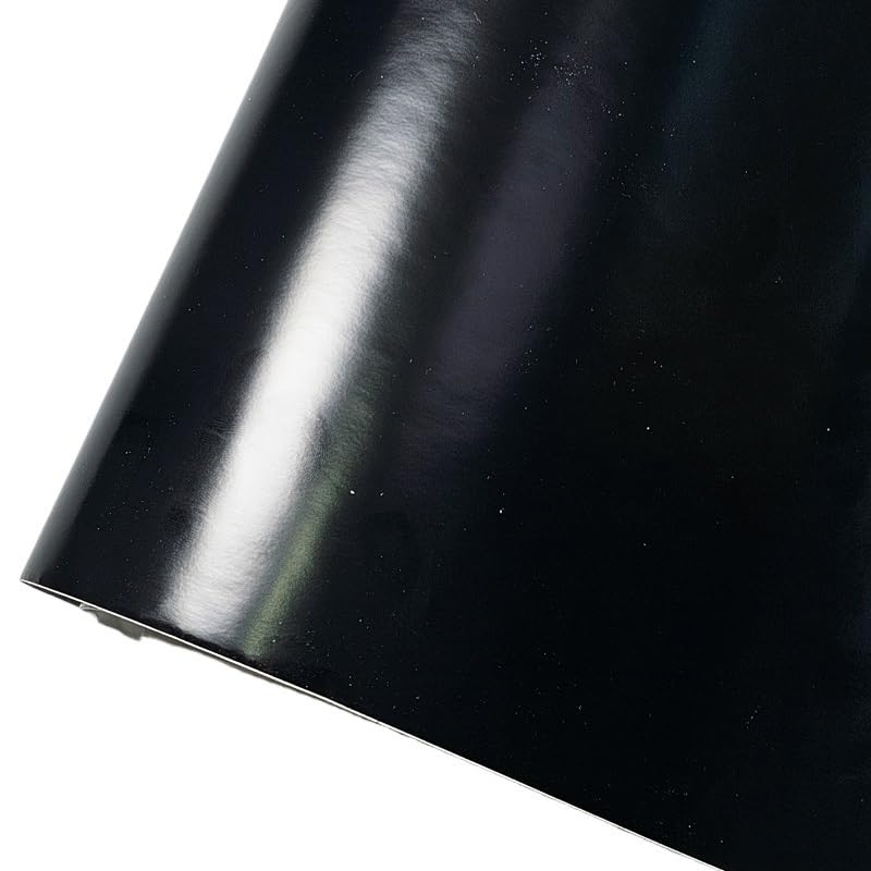 Vinilo Coche Pegatinas de fibra de carbono negra esmerilada for coche, película de vinilo for envolver, lámina cromada mate brillante, calcomanía for coche, scooter, motocicleta Vinilo Para Coche(Cera