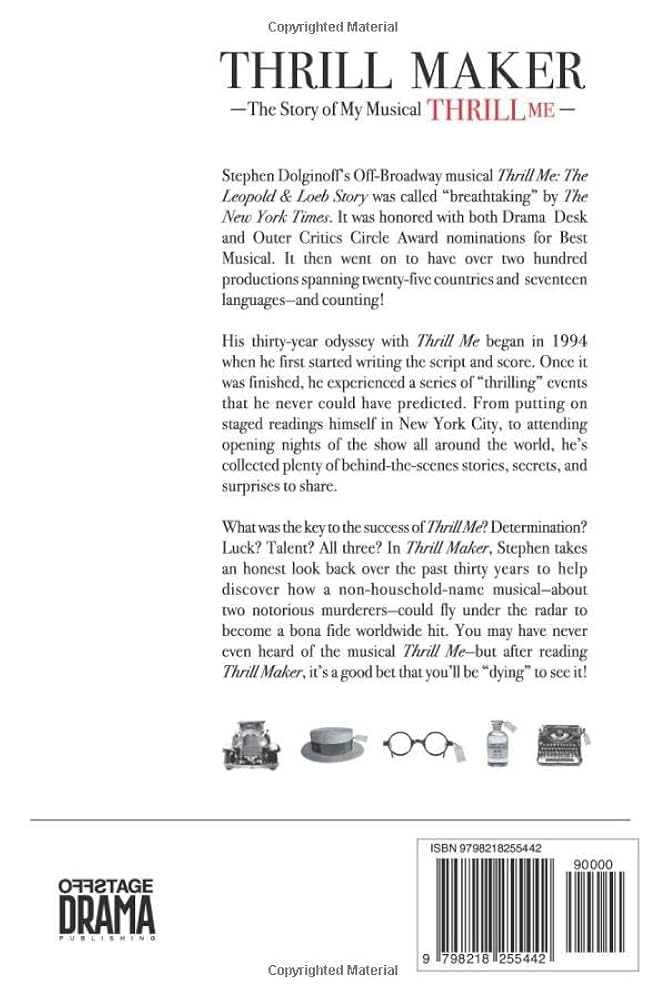 thril me　パンフレット　カレンダー　スリル・ミー thril me パンフレット カレンダー スリル・ミー ミュージカル