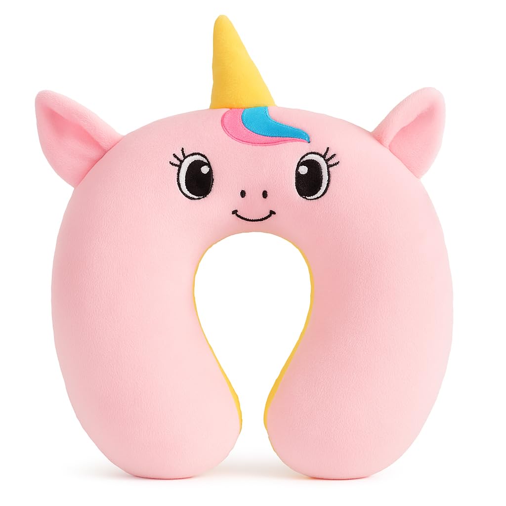Shark Doo Doo New Born Baby Soft Neck Supporting Pillow (0–12 Months), Infant Neck Support Pillow for Sleeping & Travel, Cute Printed, Ultra Soft & Breathable-image-24