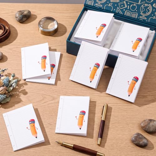 Image of Spakon 50 Pcs Mini Notebooks Bulk Motivational Gifts for Students, White