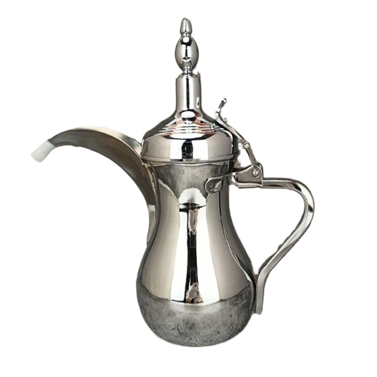 QAUUCP 500/700ML Arabic Coffee Kettle, Golden Silver Pots, Narrow Teapot, Long-mouthed Tea, Portable Maker