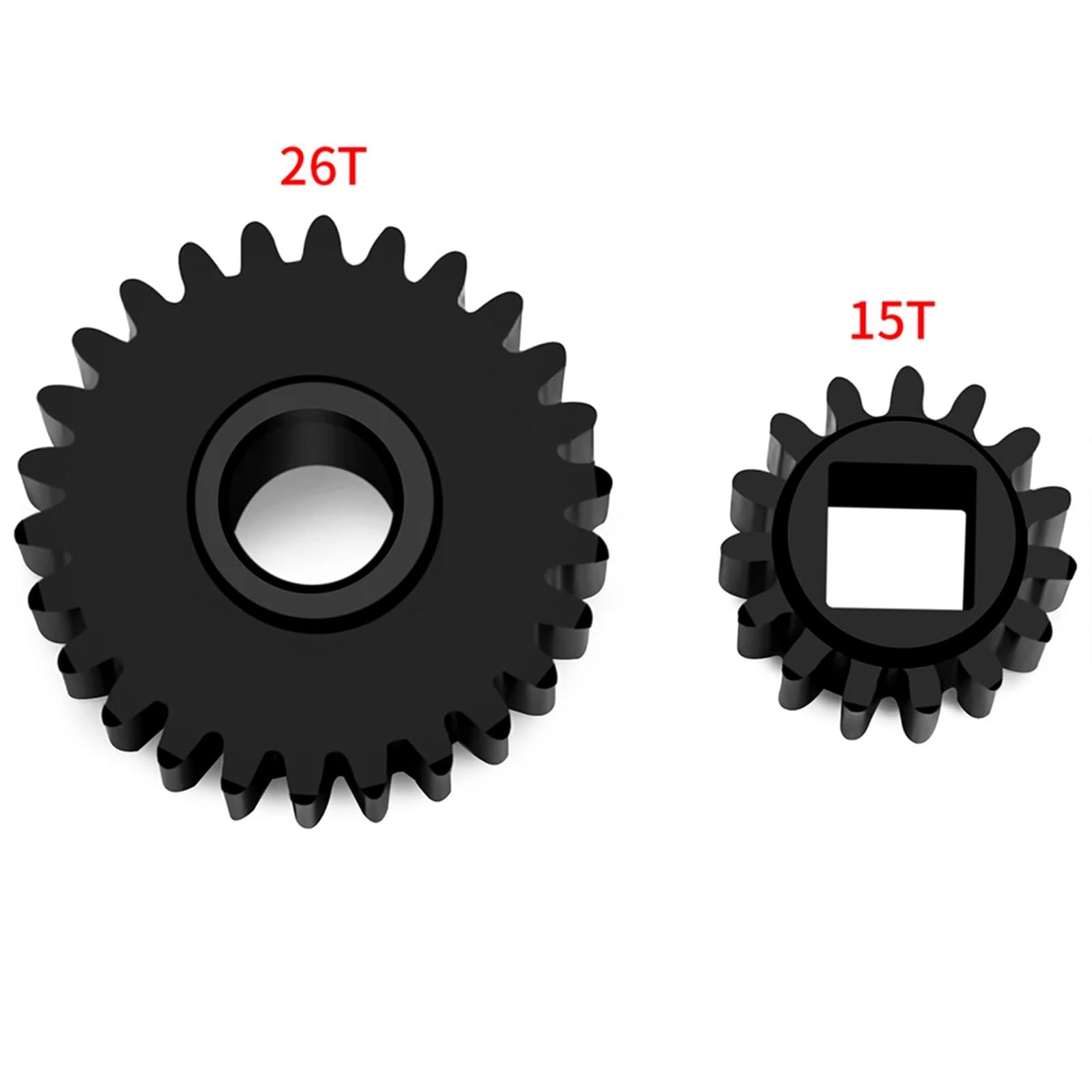 Genérico para Axial UTB18 para Capra 1/18 Piezas Mejora Coches RC Juego Engranajes Acero Tracción 4x4 Circuitos Ilimitados Componentes Buggies Camiones Piezas Coche RC