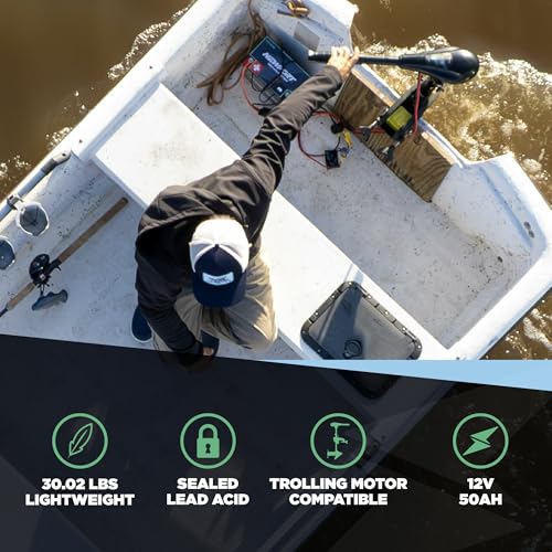 Newport 24B1000301 12V50Ah Deep Cycle Heavy-Duty Marine Battery thumb #4