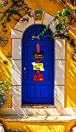 Mickey Mouse Birthday Door Sign Welcome Hanger Decorations mickey-mouse-birthday-door-sign-welcome-hanger-decorations