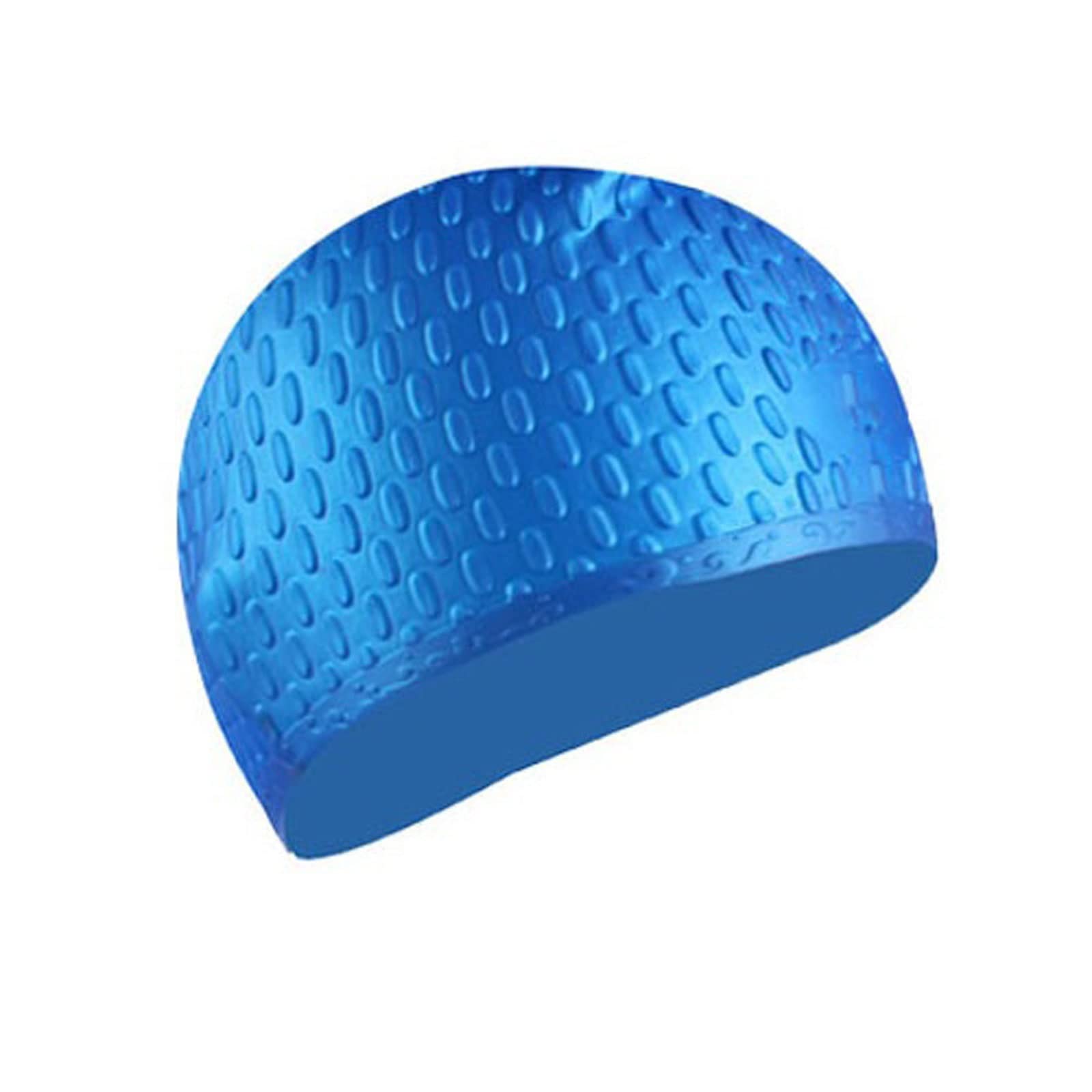 Nylonowy Czepek Pływacki, Czepek i okulary pływackie silikonowe w opakowaniu 2 szt. dla dorosłych unisex długie włosy duże wielokolorowe(Unique Colour,Wit)
