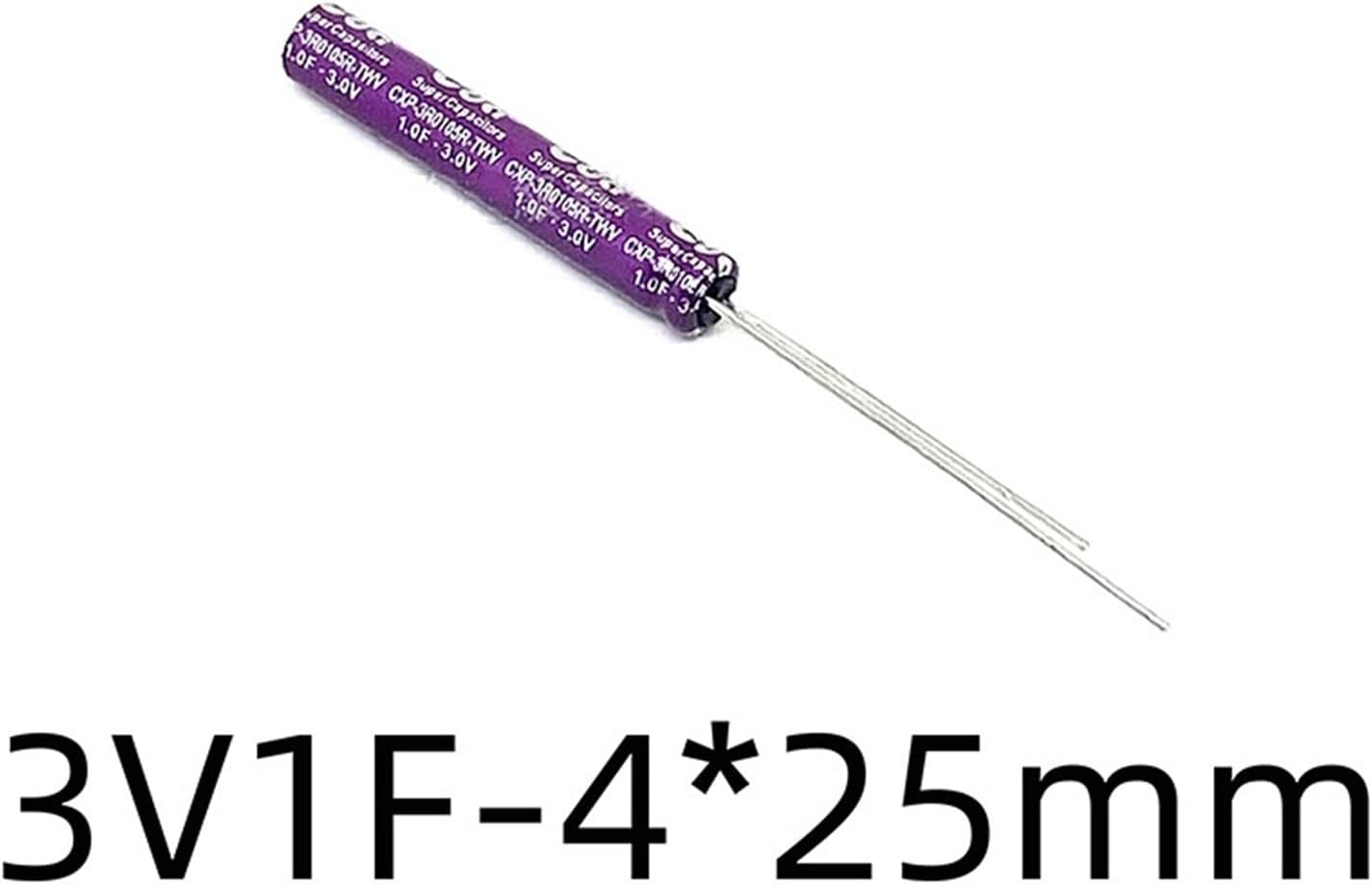 2PCS 3V 0.22F/0.3F/0.35F/0.5F/0.6F/1F/1.2F low internal resistance electronics(1F)