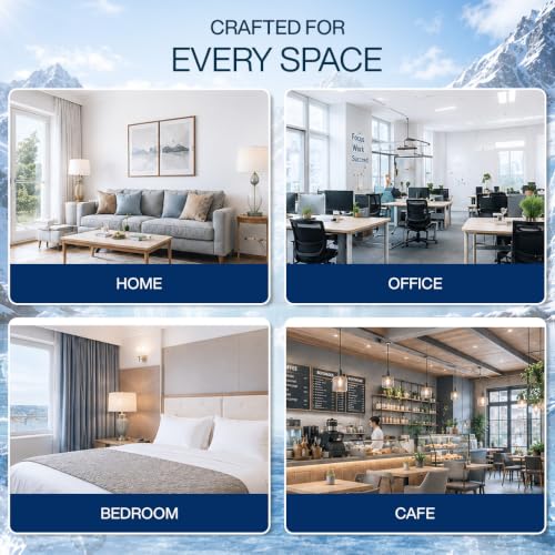 Image of Involve Luxe Fresh Glacier Automatic Room Freshener Refill | 2200 Sprays Guaranteed | Lasts up to 60 Days (225ml) | Automatic Home Fresheners | Long Lasting Fragrance