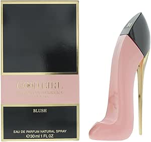 Perfume Good Girl Blush Carolina Herrera Feminino Eau de Parfum frasco salto alto rosê elegante