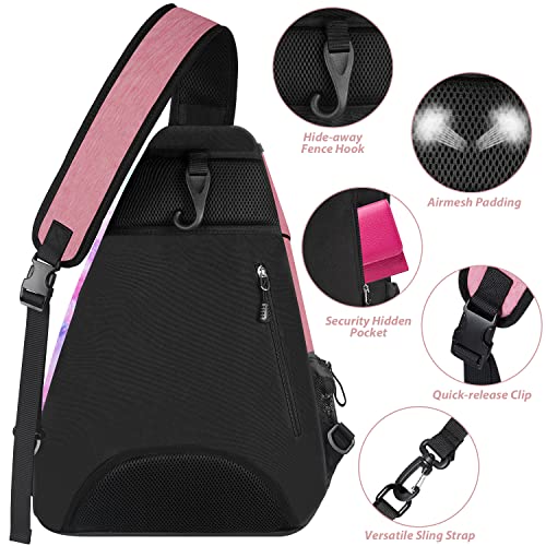 image for Ytonet Tennis Bags for Women, Water Resistant Tennis Backpack Youth Gi