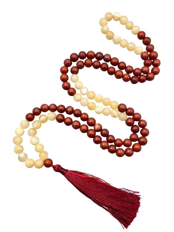 Collier Mala de perles contre le stress pour retrouver l'équilibre et la paix