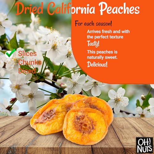 Oh! Nuts Dried Peaches California thumb #1