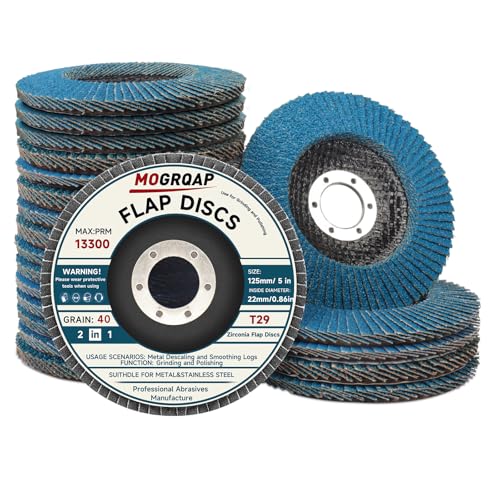Disques à lamelles 125mm meuleuse pour éliminer la rouille et lisser les soudures sans rayer
