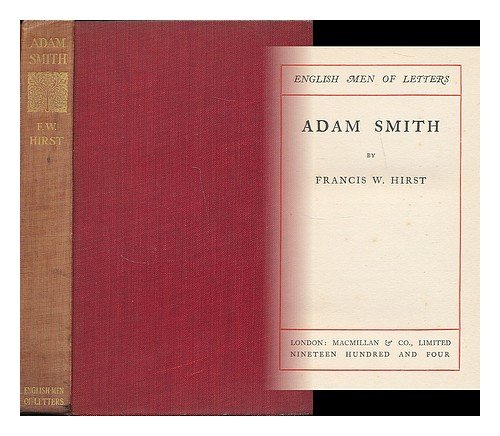 Adam Smith B0006DEW3W Book Cover