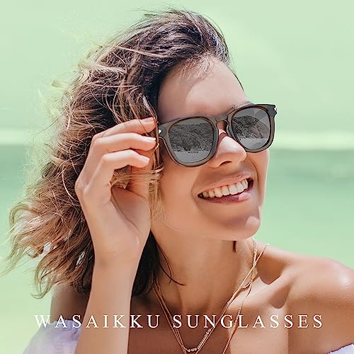 Polarized Sunglasses for Women Rectangle Sun Glasses with UV Protection Classic Fashion Shades for Women Ladies3