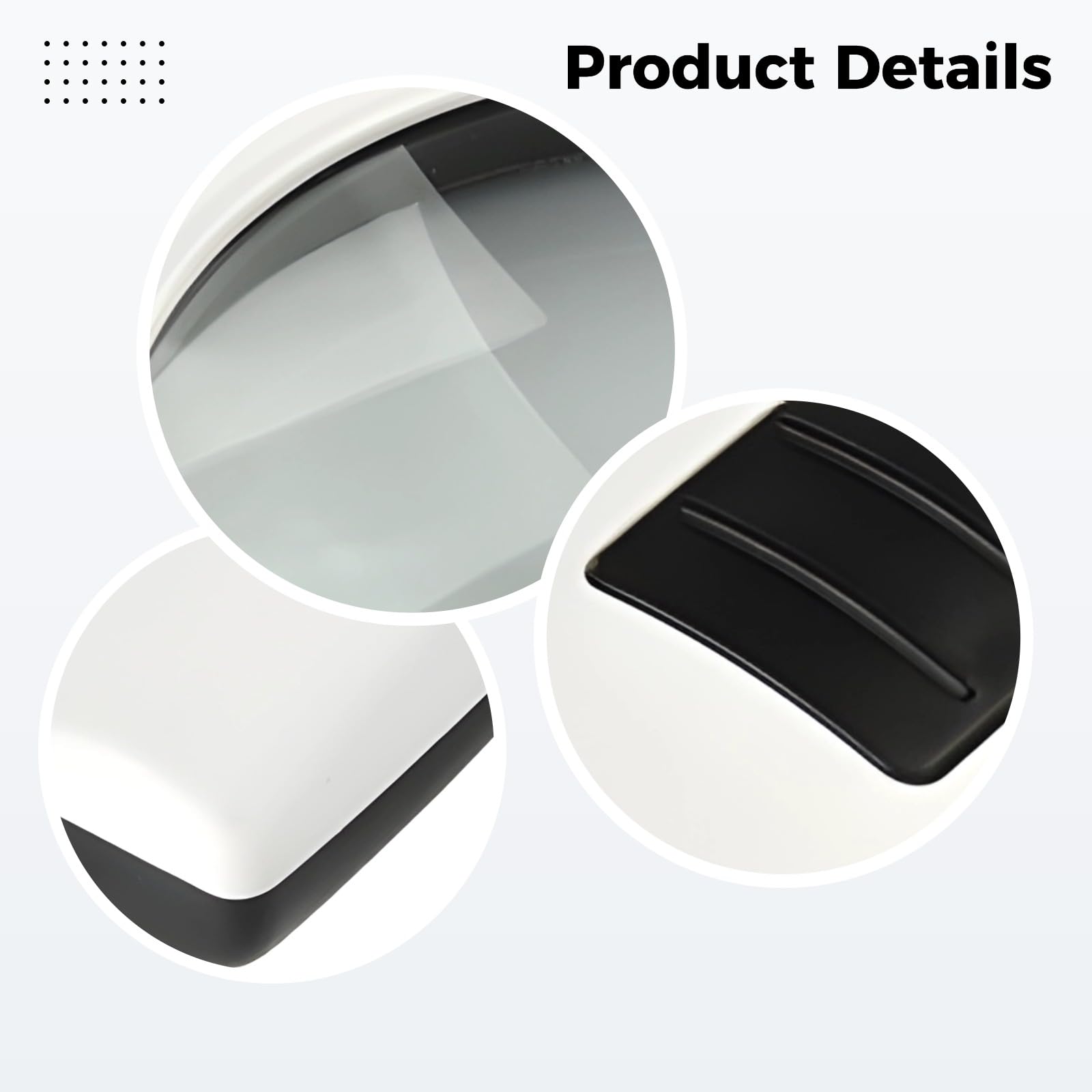 Handlupe mit LED, 3,9 Zoll 10 cm Optikglaslinse, Doppellagiges Vergrößerungsglas zum Lesen, für Antiquitätenbewertung und feine Details, klare Sicht, handlich und praktisch
