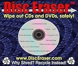 New Compact Media Eraser for CD, CD-R, DVDR +R -R DL, RW Spindle. 100% Safe, No Shredding, No Waste! Easy to use. TOP 30 INVENTION on ABC's AMERICAN INVENTOR, available NOW!!!