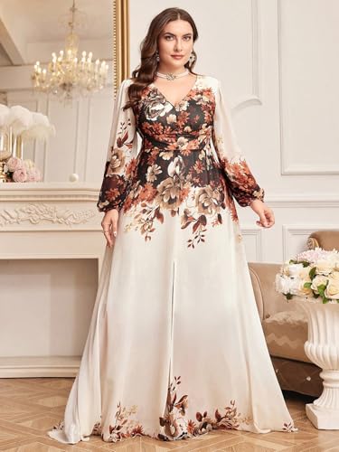 Image of TOLEEN Women's Plus Size Sequin Dress Luxurious Style Formal Cocktail Evening Party Maxi Dresses