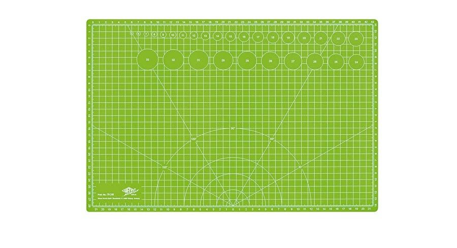 WEDO TAPIS DE DÇCOUPE ET DE BRICOLAGE COMFORTLINE A3, VERT