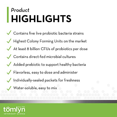 Tomlyn Pre & Probiotic Powder For Dogs, 30Ct #TOP2