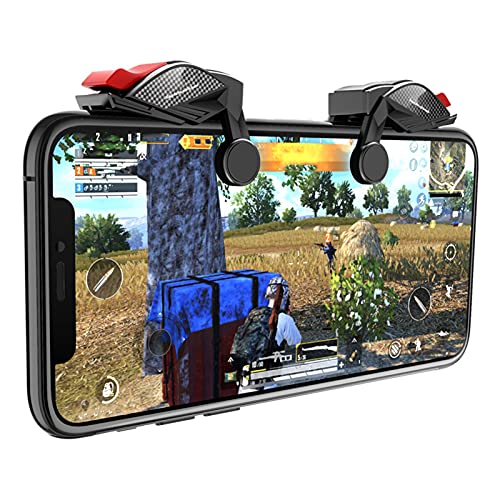 CactusAngui - 1 par de controle de botão de disparador de fogo para celular compatível com iPhone An