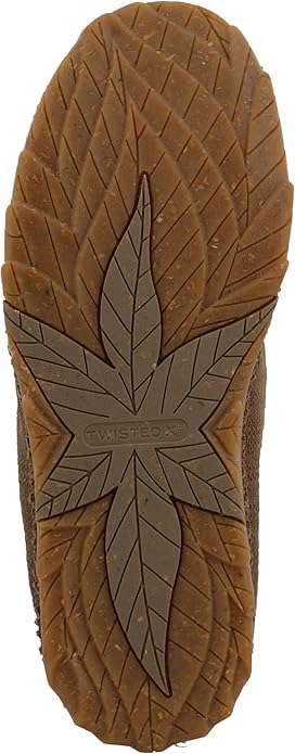 Image of Twisted X Women's Zero-X, Moc Toe with Zero-X, Khaki, 5.5 M