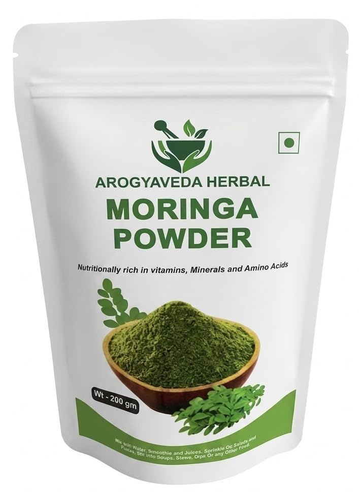 Moringa Powder-200gm | 100% Pure & Natural | Rich in Vitamins, Minerals and Amino Acids | Boosts Energy and Immunity | Superfood-image-22