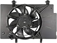 Focreedy FD404 Replacement Radiator Condenser Cooling Fan for Ford Fiesta 1.6L 2011-2019 - 760 CFM, 12V Clockwise