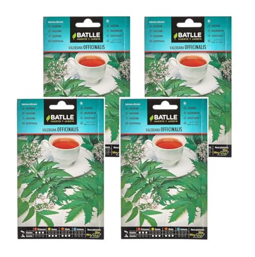 Semillas de valeriana oficinalis infusion de Semillas Batlle PACK (4)