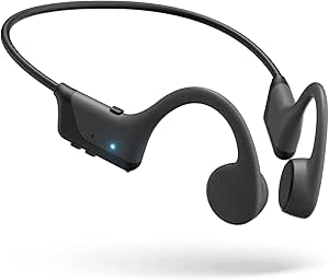 Bone Conduction Headphones, 2024 Upgrade Open-Ear Wireless Bluetooth Workout Headphones with Microphones, 8Hr Playtime, Waterproof Earphones for Sports, Running, Gym, Hiking, Cycling-Orange asin的图片
