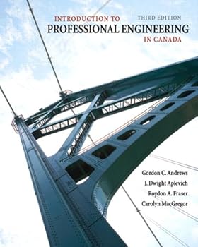 Paperback Introduction to Professional Engineering in Canada, Third Canadian Edition (3rd Edition) Book